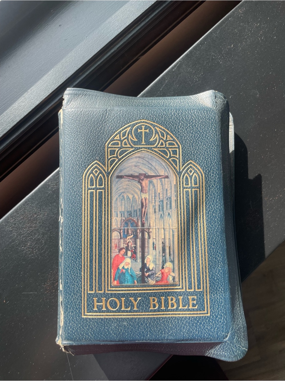 Vintage The Family Rosary Marian Edition of the Holy Bible 1953